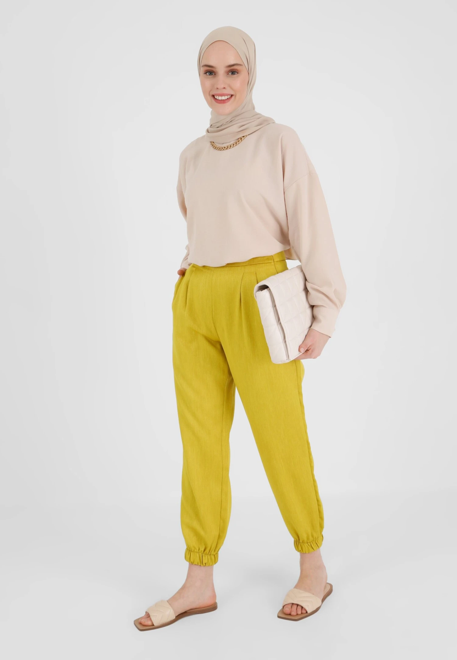 Refka - Pantaloni Sportivi - Olive 2 Refka - Pantaloni Sportivi - Olive - immagine 2