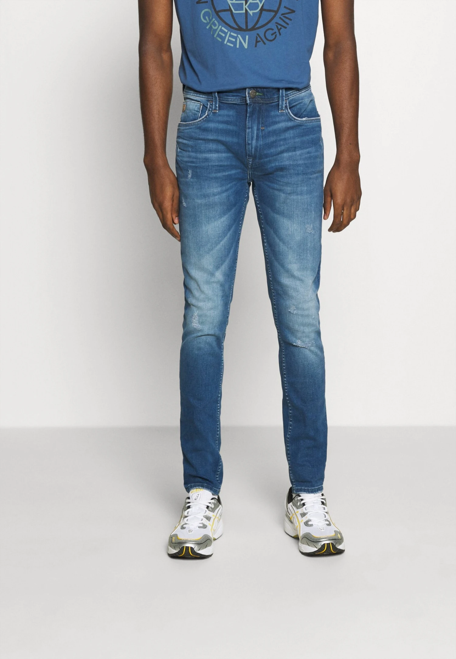 Blend Bhecho Fit MultiflexJeans Skinny FitDenim Middle Blue Uomo Jeans BL522G03T-K11 1 Blend Bhecho Fit MultiflexJeans Skinny FitDenim Middle Blue Uomo Jeans BL522G03T-K11