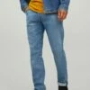 Mike Royal Jeans A SigarettaBlue Denim Uomo Jeans ROW22G004-K11