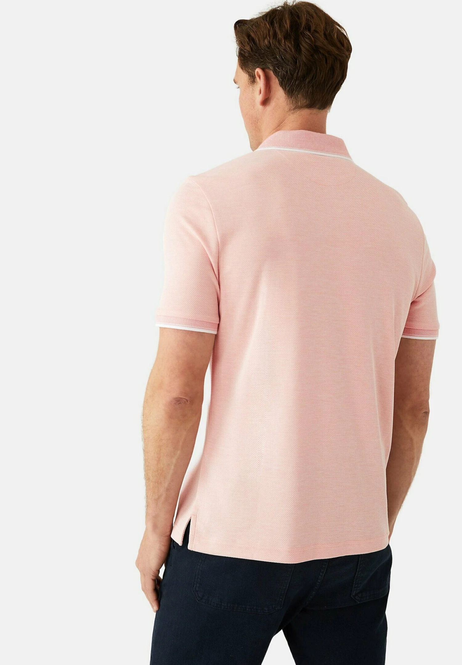 Marks & Spencer Modal RichPoloMedium Coral Uomo T-shirt E Polo QM422P01I-G11 2 Marks & Spencer Modal RichPoloMedium Coral Uomo T-shirt E Polo QM422P01I-G11 - immagine 2
