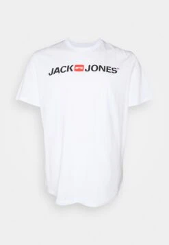 Jack & Jones Jjecorp Logo Tee Crew NeckT-Shirt Con StampaWhite Uomo T-shirt E Polo JA222O3GU-A11
