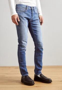 Denham RazorJeans Slim FitMid Blue Uomo Jeans DE422G09D-K11