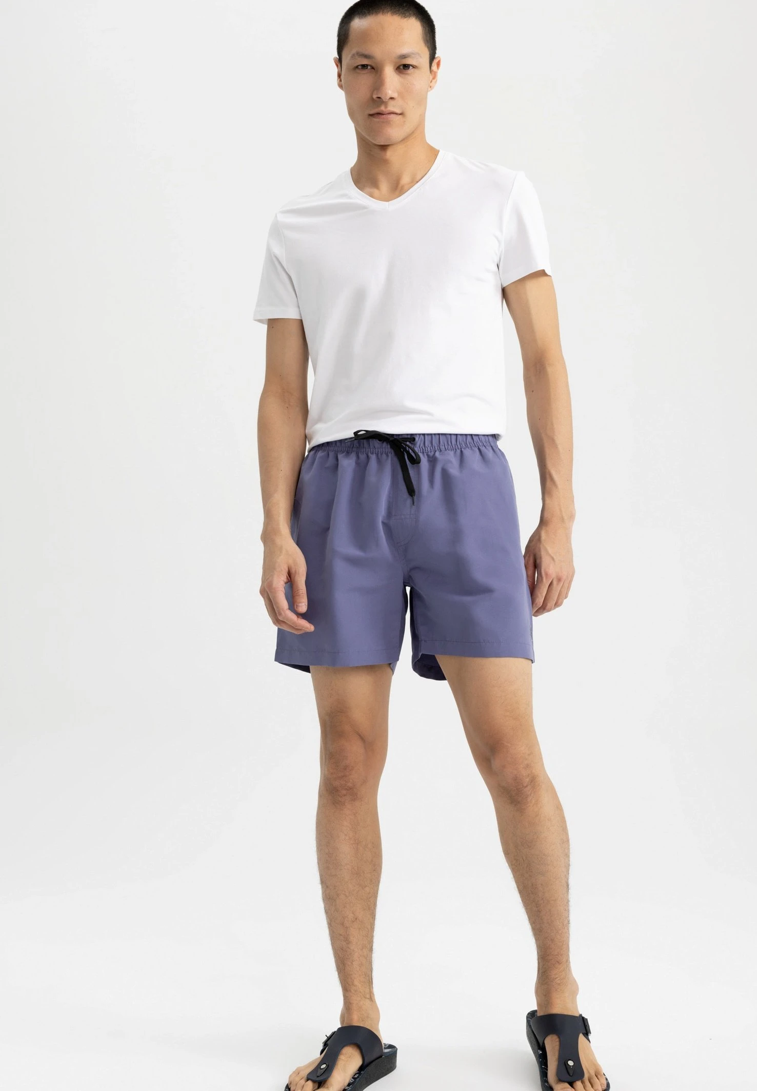DeFacto Luke Beach- Shorts Da Mare - Purple 2 DeFacto Luke Beach- Shorts Da Mare - Purple - immagine 2