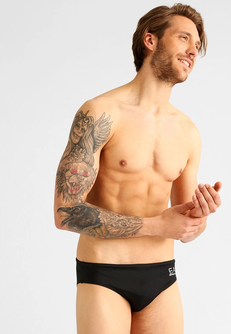 EA7 Emporio Armani Sea World Core Trunk Mens - Costume Da Bagno - Black 1 EA7 Emporio Armani Sea World Core Trunk Mens - Costume Da Bagno - Black