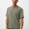 S.Oliver T-Shirt Con StampaOlivgrün Uomo T-shirt E Polo SO222O1RU-M11