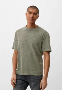 S.Oliver T-Shirt Con StampaOlivgrün Uomo T-shirt E Polo SO222O1RU-M11