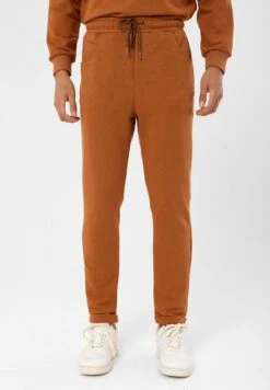 Elastic Waist Belt DetailedPantaloni SportiviCognac Uomo Pantaloni AI722E01J-O12
