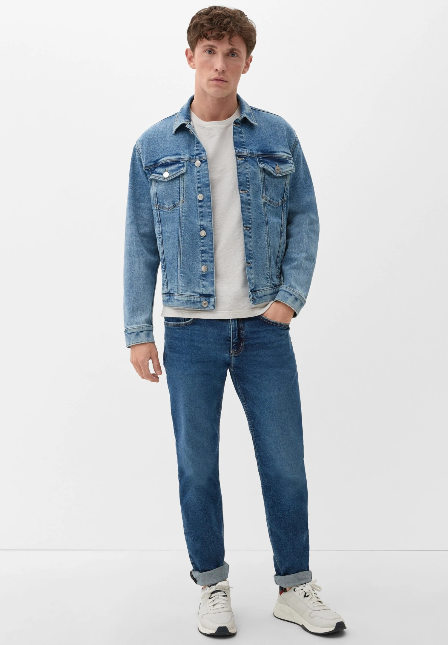 S.Oliver Jeans A SigarettaOzeanblau Uomo Jeans SO222G0MD-K12 2 S.Oliver Jeans A SigarettaOzeanblau Uomo Jeans SO222G0MD-K12 - immagine 2