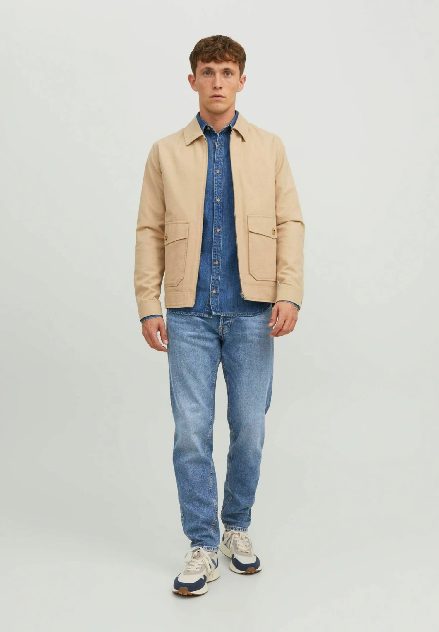 Jack & Jones Erik OriginalJeans A SigarettaBlue Denim Uomo Jeans JA222G2A1-K11 2 Jack & Jones Erik OriginalJeans A SigarettaBlue Denim Uomo Jeans JA222G2A1-K11 - immagine 2