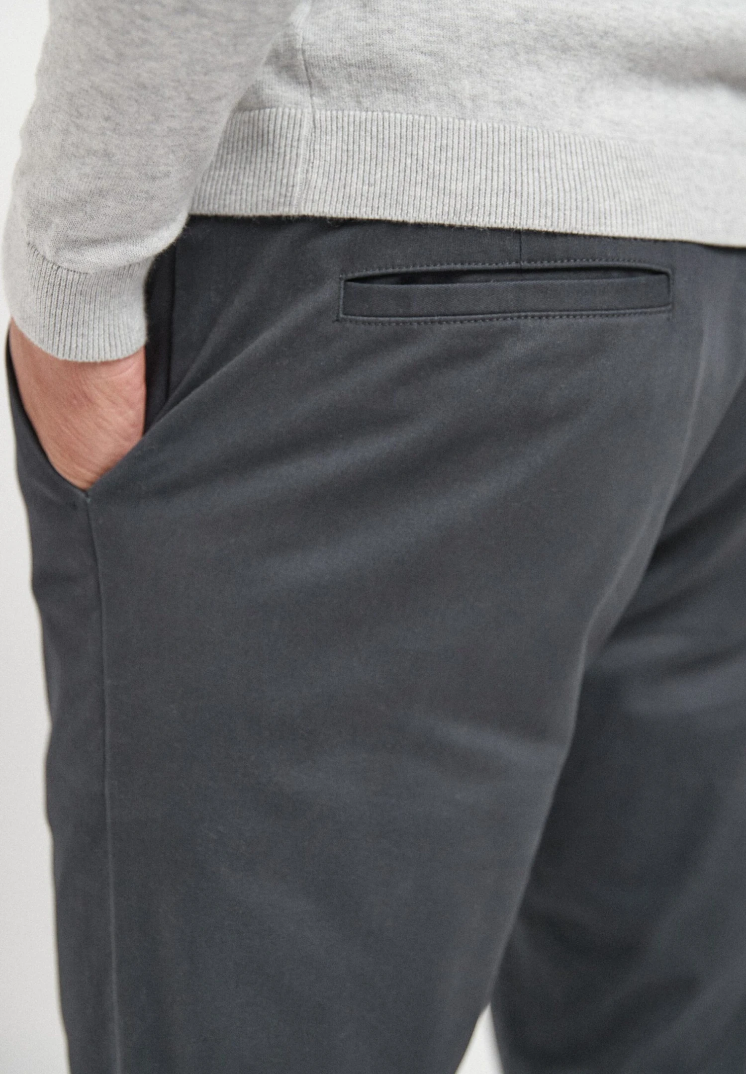 Next Slim Fit - Chino - Stone 3 Next Slim Fit - Chino - Stone - immagine 3