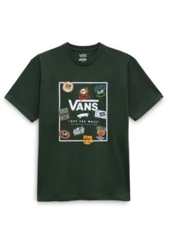 Vans Mn Classic T-Shirt Con StampaMountain View White Uomo T-shirt E Polo VA222O0DV-M11