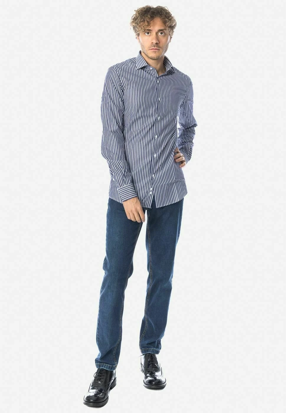 Classica - Camicia - Dark Blue 7 Classica - Camicia - Dark Blue - immagine 7