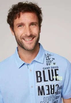 Camp David Strukturiertes Mit Rücken-PrintCamiciaPacific Blue Uomo Camicie CD422D070-K11 9 Camp David Strukturiertes Mit Rücken-PrintCamiciaPacific Blue Uomo Camicie CD422D070-K11 -Vendite Boss c0f5d17e730c4737b4d33643b1173f78