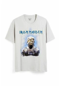 T-Shirt Con StampaLight Blue Uomo T-shirt E Polo C6F22O0BY-K11