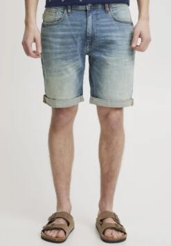 Blend Shorts Di Jeans - Denim Middle Blue
