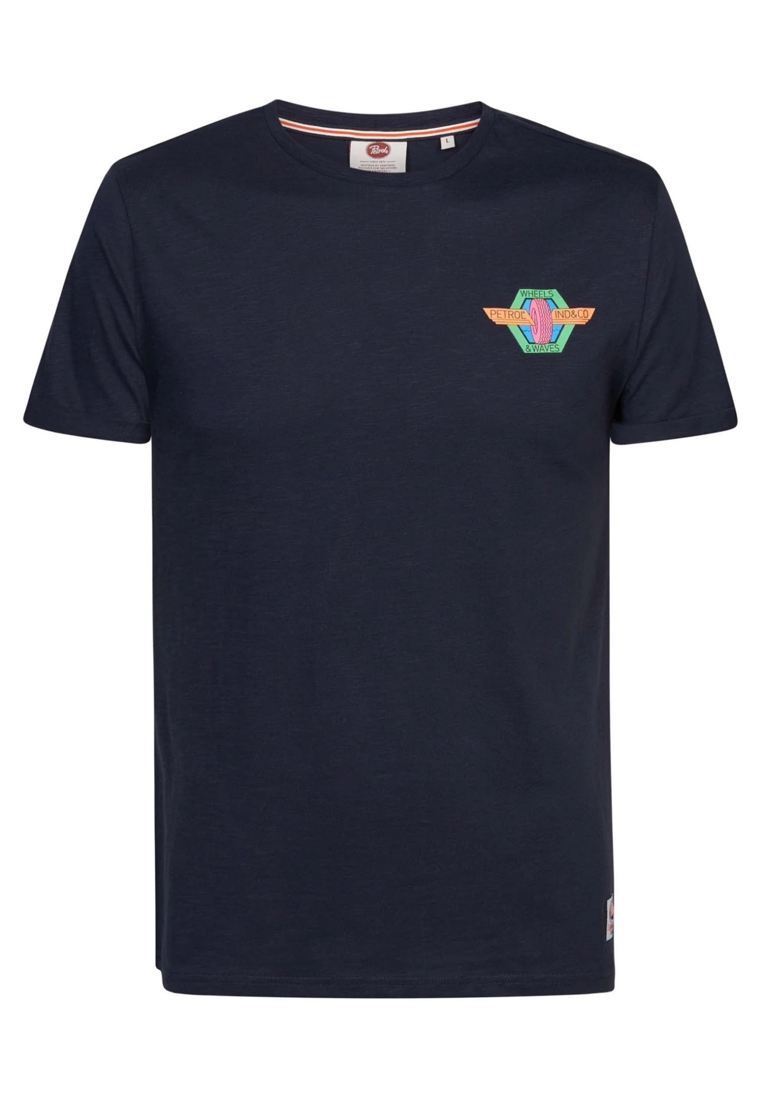 Petrol Industries Co WheelsT-Shirt Con StampaMidnight Navy Uomo T-shirt E Polo P6822O0JI-K11 1 Petrol Industries Co WheelsT-Shirt Con StampaMidnight Navy Uomo T-shirt E Polo P6822O0JI-K11