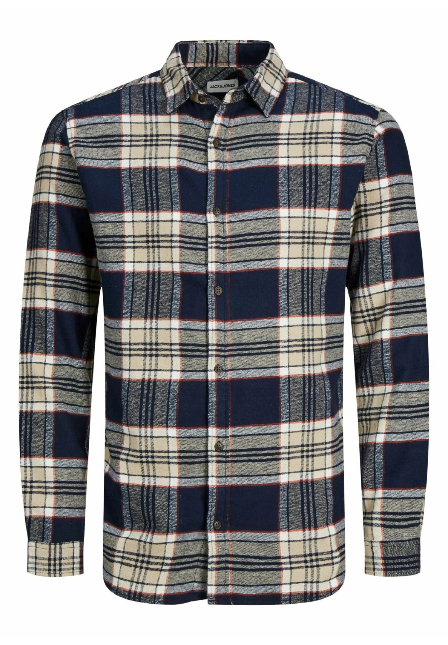 Jack & Jones Plain Fall Check Ls PlsCamiciaNavy Blazer Uomo Camicie JA222D2GF-K11 1 Jack & Jones Plain Fall Check Ls PlsCamiciaNavy Blazer Uomo Camicie JA222D2GF-K11