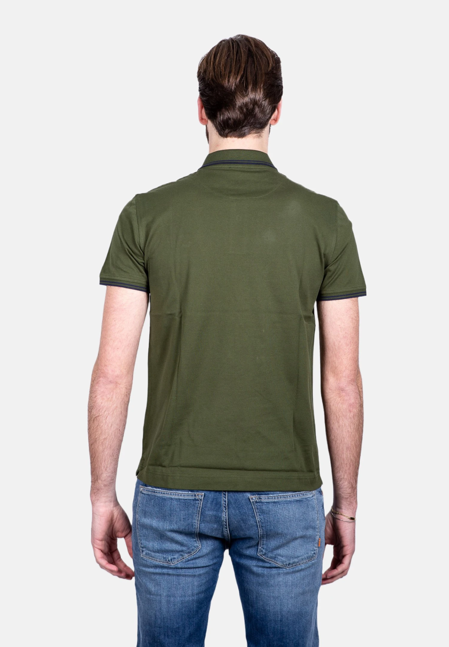 HARMONT&BLAINE Harmont E BlainePoloVerde Uomo T-shirt E Polo HR422P04A-M11 2 HARMONT&BLAINE Harmont E BlainePoloVerde Uomo T-shirt E Polo HR422P04A-M11 - immagine 2