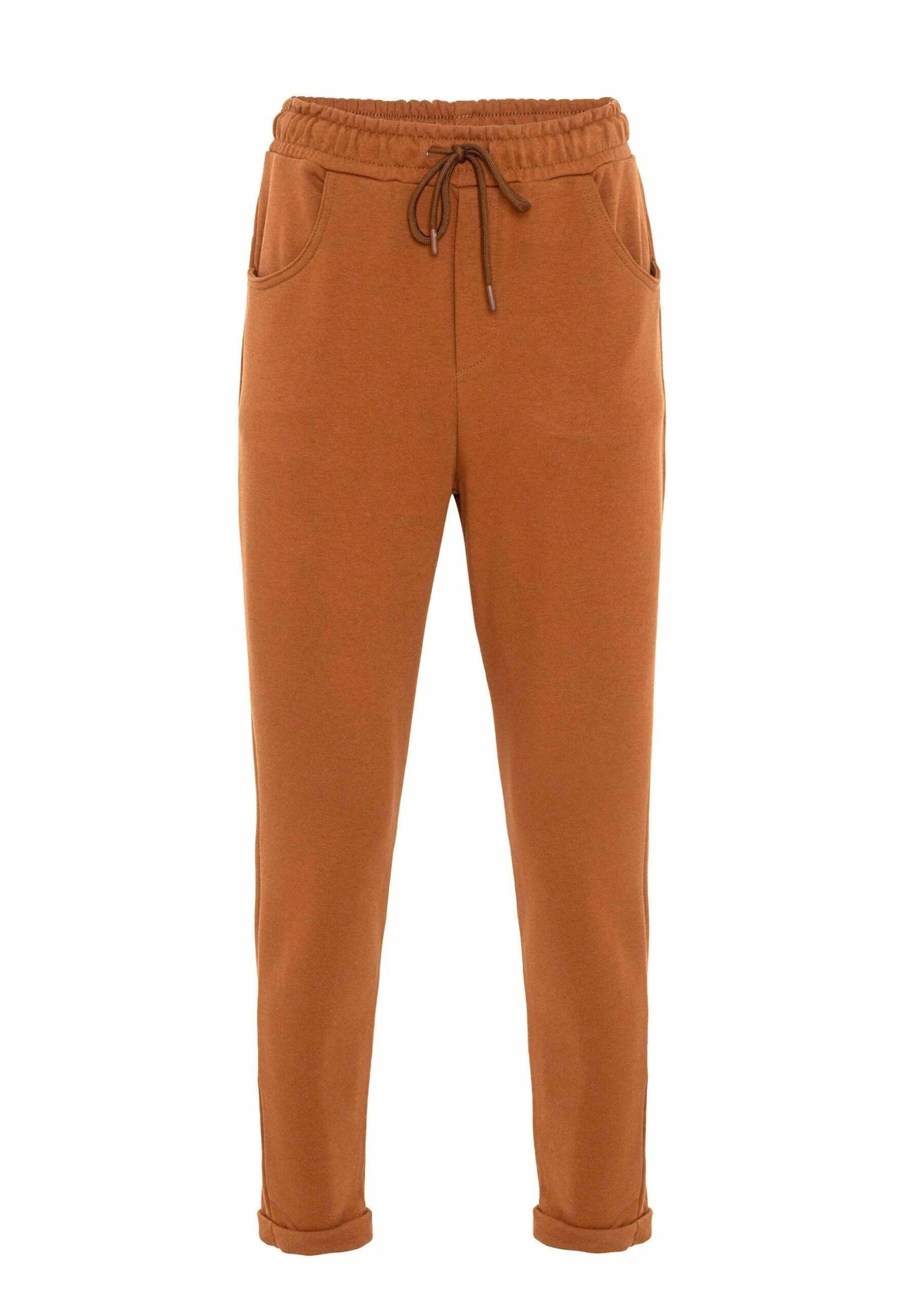 Elastic Waist Belt DetailedPantaloni SportiviCognac Uomo Pantaloni AI722E01J-O12 5 Elastic Waist Belt DetailedPantaloni SportiviCognac Uomo Pantaloni AI722E01J-O12 - immagine 5