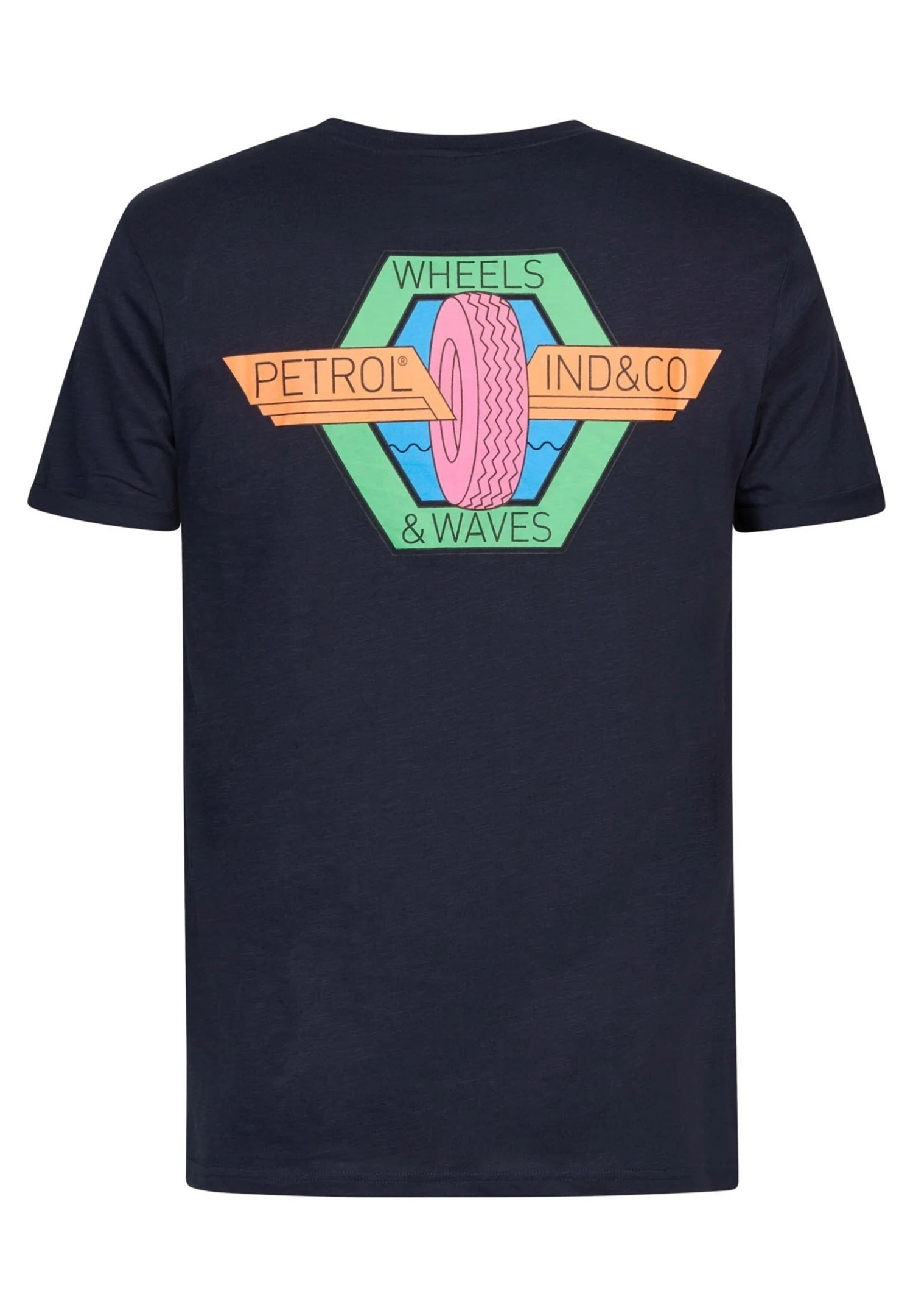 Petrol Industries Co WheelsT-Shirt Con StampaMidnight Navy Uomo T-shirt E Polo P6822O0JI-K11 2 Petrol Industries Co WheelsT-Shirt Con StampaMidnight Navy Uomo T-shirt E Polo P6822O0JI-K11 - immagine 2