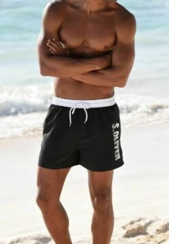 S.Oliver Bein Tas - Shorts Da Mare - Schwarz