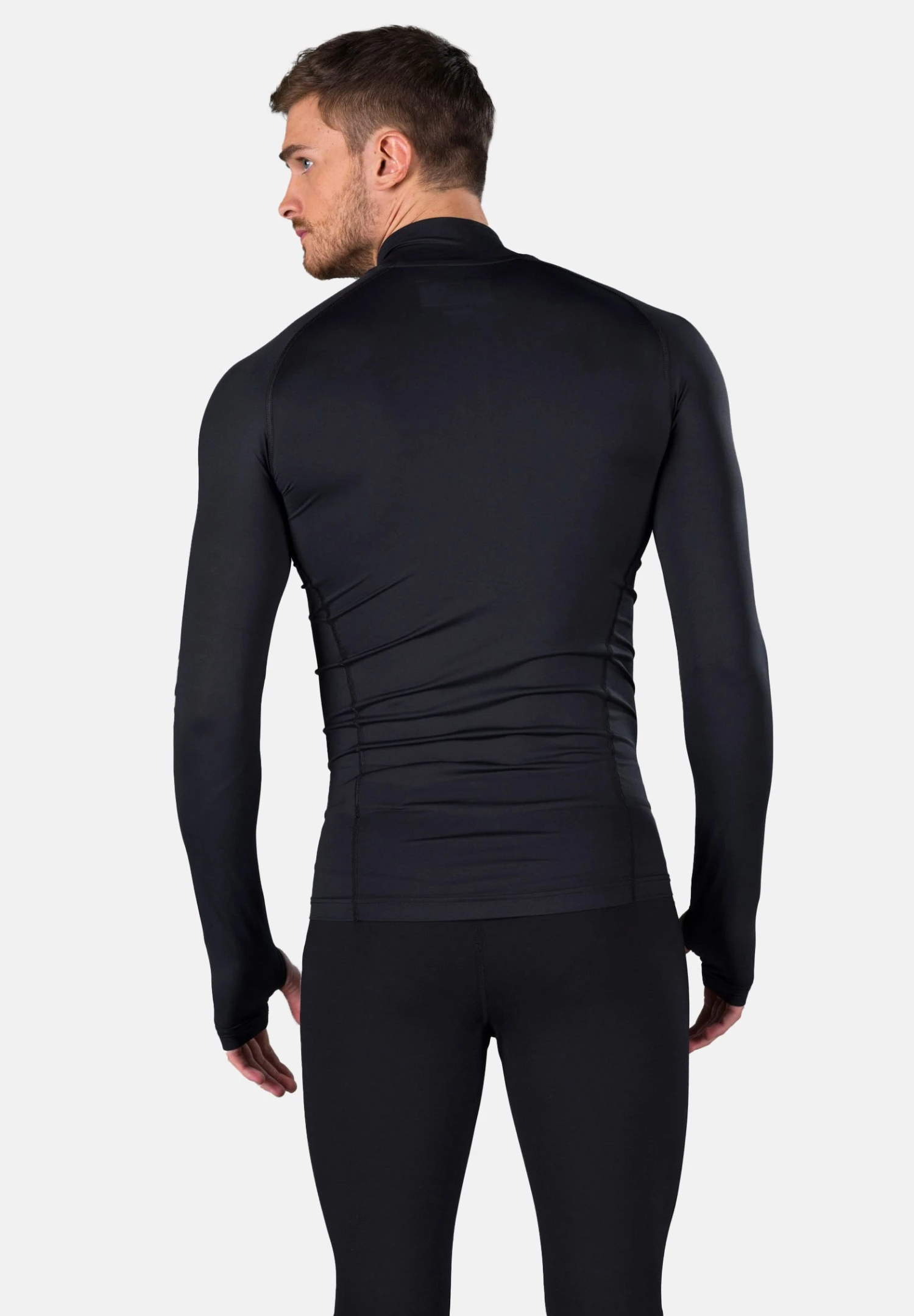 Hydrogen Zipped Second SkinMaglietta A Manica LungaDark Grey Uomo T-shirt E Polo 1HY22O00Z-C11 2 Hydrogen Zipped Second SkinMaglietta A Manica LungaDark Grey Uomo T-shirt E Polo 1HY22O00Z-C11 - immagine 2