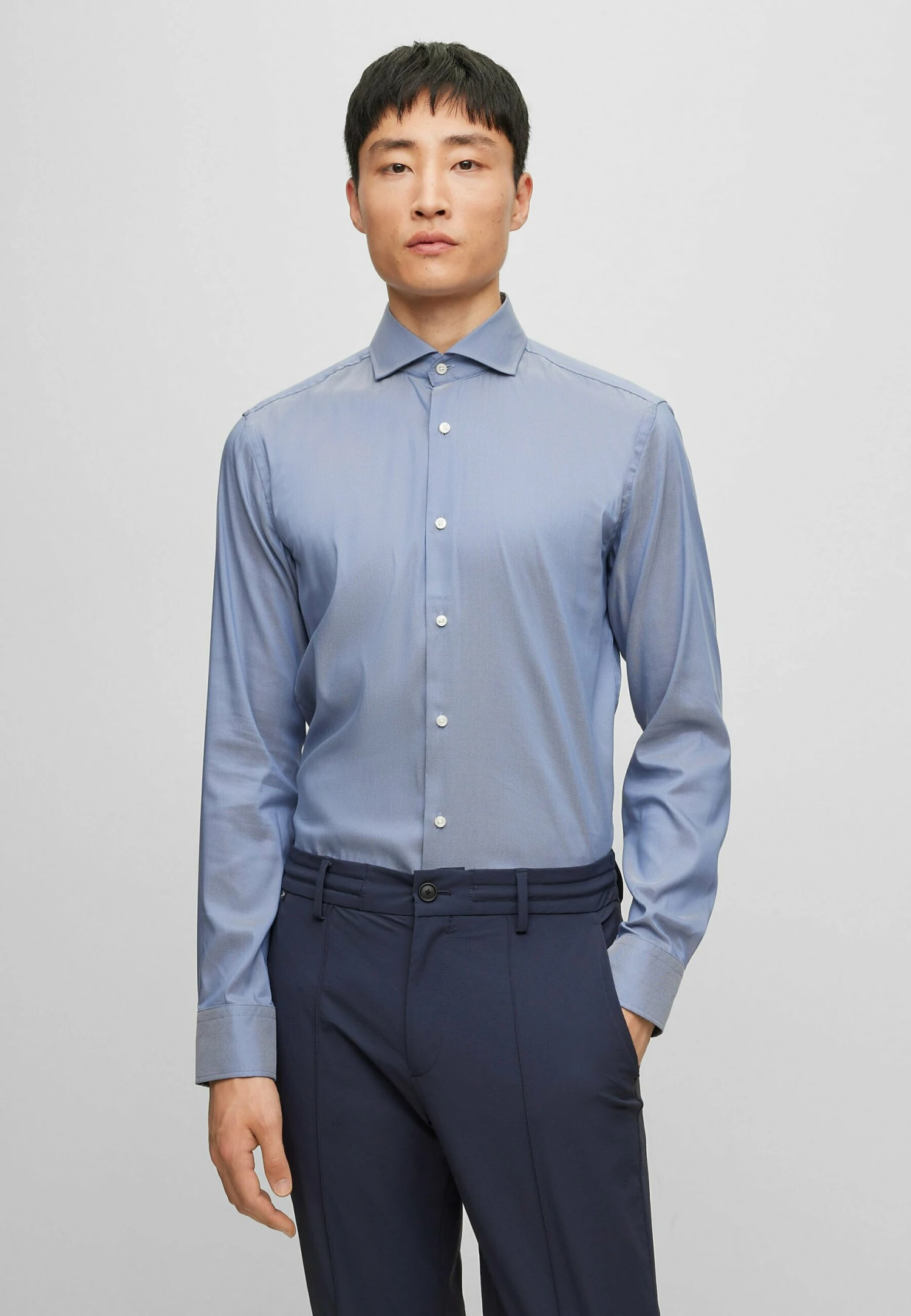 Boss P-Hank-Spread-C - Camicia - Open Blue Fifteen 1 Boss P-Hank-Spread-C - Camicia - Open Blue Fifteen