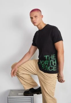 The North Face Blown Up Logo TeeT-Shirt Con StampaBlack Uomo T-shirt E Polo TH322O06M-Q11