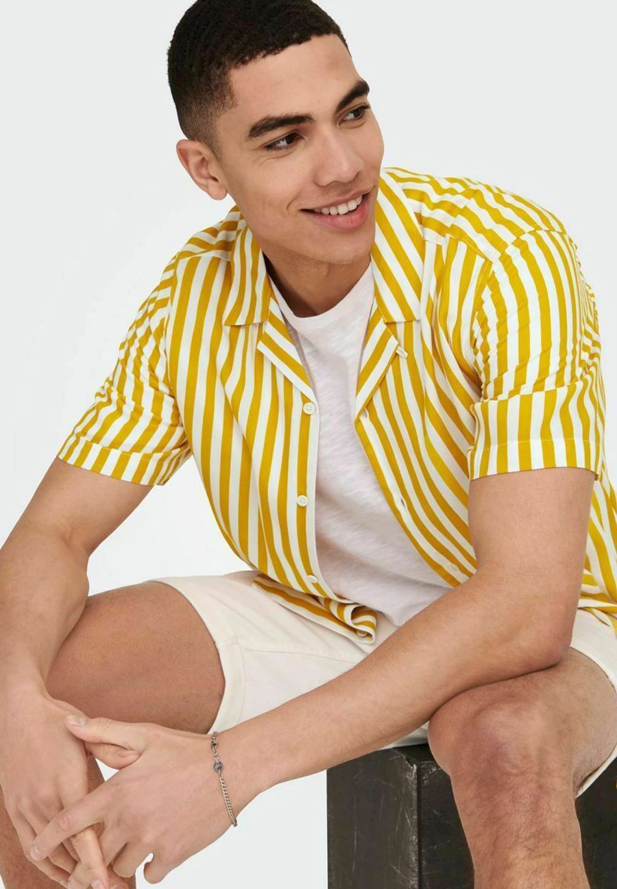 Only & Sons Onswayne Life Ss NoosCamiciaMango Mojito Uomo Camicie OS322D09H-E12 2 Only & Sons Onswayne Life Ss NoosCamiciaMango Mojito Uomo Camicie OS322D09H-E12 - immagine 2