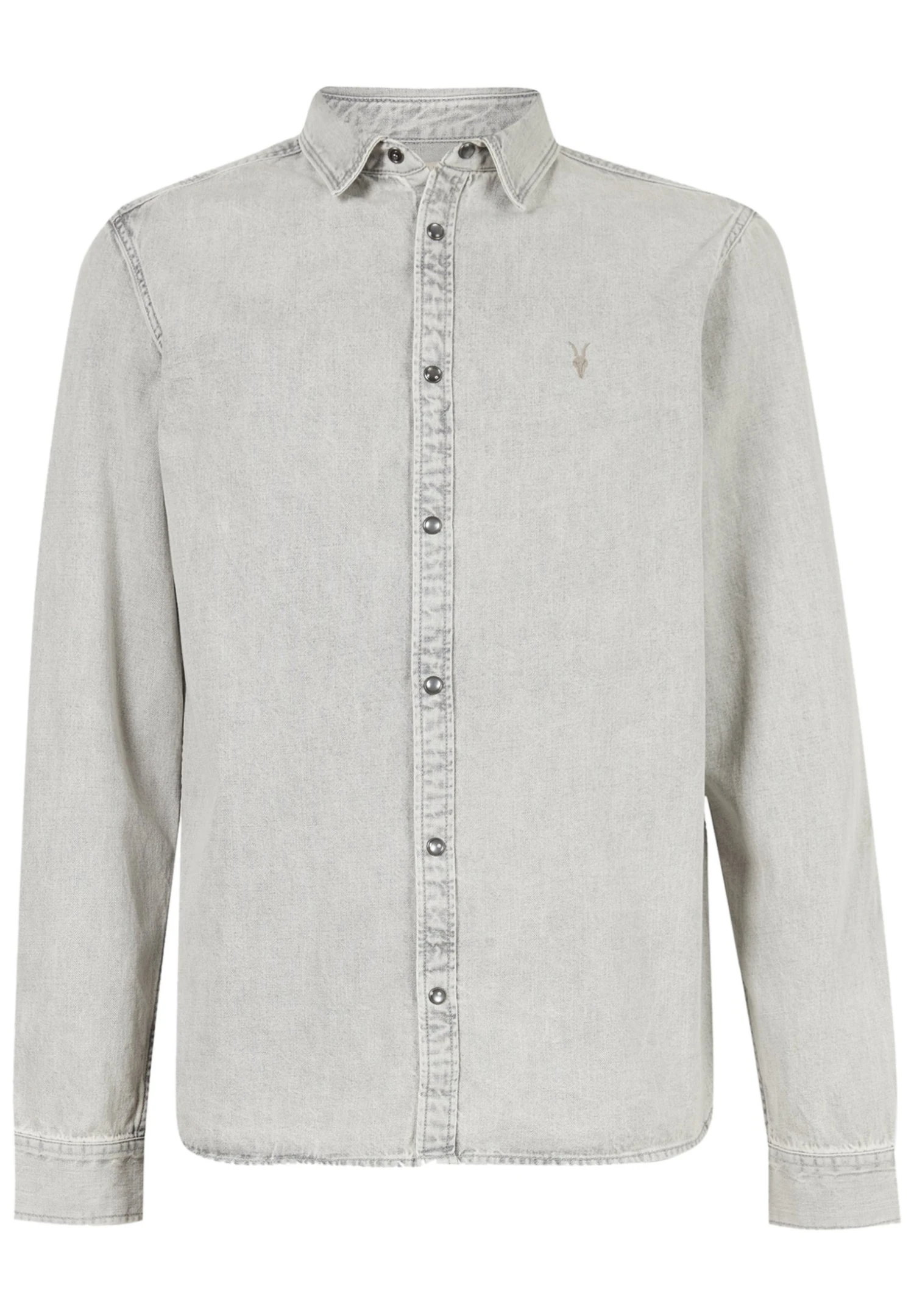AllSaints Gleason - Camicia - Grey 5 AllSaints Gleason - Camicia - Grey - immagine 5