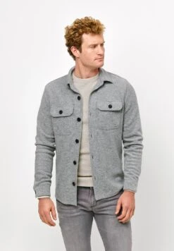 Profuomo SolidCamiciaLight Grey Uomo Camicie PRI22D06O-C11