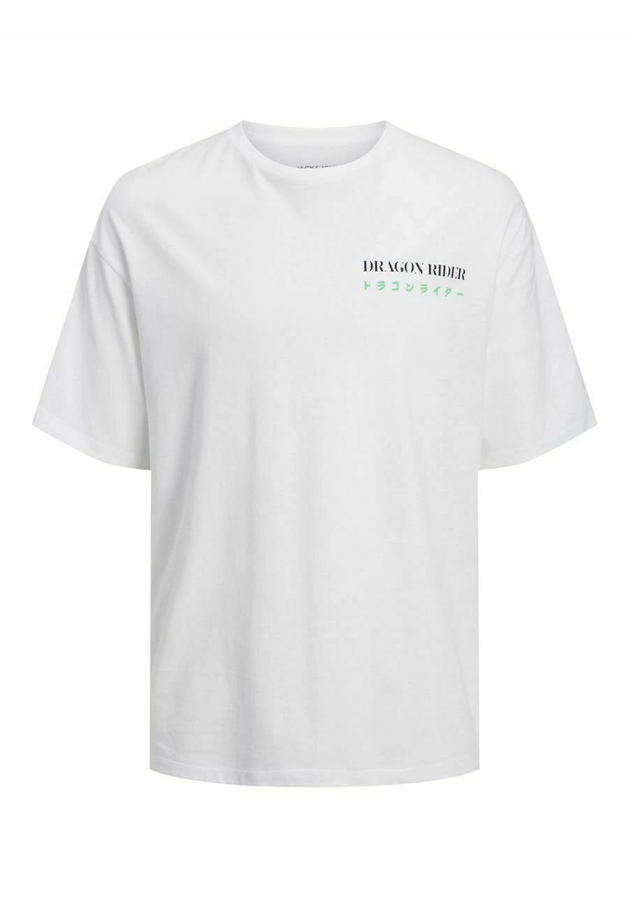Jack & Jones Jordragon Rider CrewT-Shirt Con StampaWhite Uomo T-shirt E Polo JA222O56E-A11 6 Jack & Jones Jordragon Rider CrewT-Shirt Con StampaWhite Uomo T-shirt E Polo JA222O56E-A11 - immagine 6