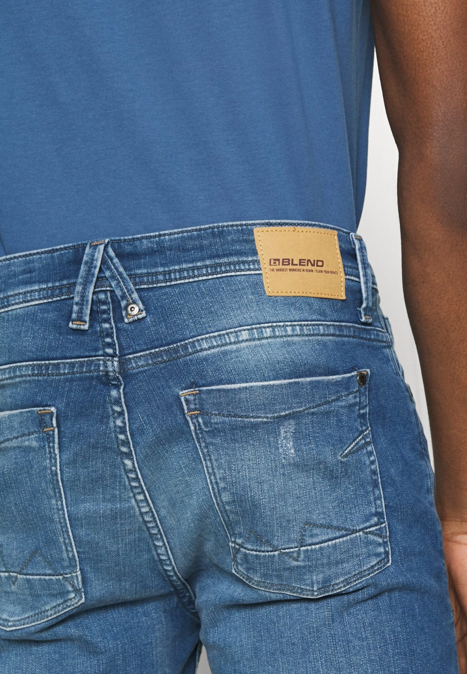 Blend Bhecho Fit MultiflexJeans Skinny FitDenim Middle Blue Uomo Jeans BL522G03T-K11 5 Blend Bhecho Fit MultiflexJeans Skinny FitDenim Middle Blue Uomo Jeans BL522G03T-K11 - immagine 5