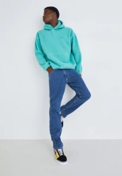 Wrangler Greensboro - Jeans A Sigaretta - Blue Denim