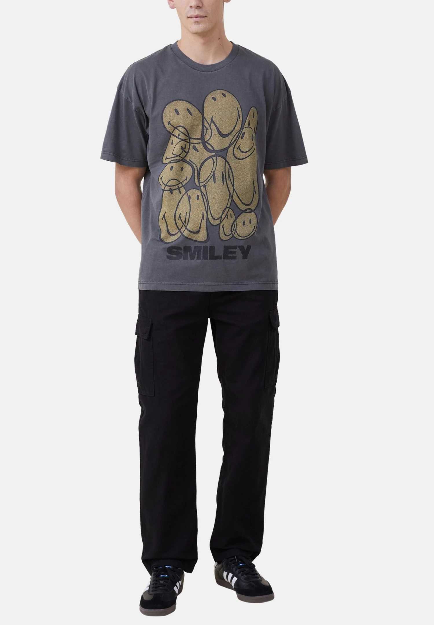 COTTON ON SmileyT-Shirt Con StampaGrey Uomo T-shirt E Polo C1Q22O032-Q11 2 COTTON ON SmileyT-Shirt Con StampaGrey Uomo T-shirt E Polo C1Q22O032-Q11 - immagine 2