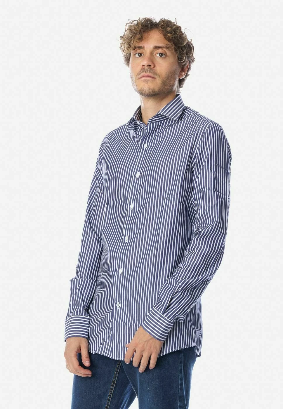 Classica - Camicia - Dark Blue 6 Classica - Camicia - Dark Blue - immagine 6