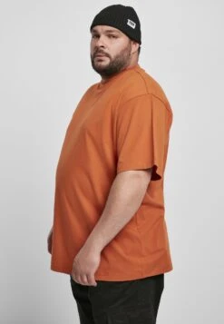 URBAN CLASSICS Tall- T-Shirt Basic - Rustred