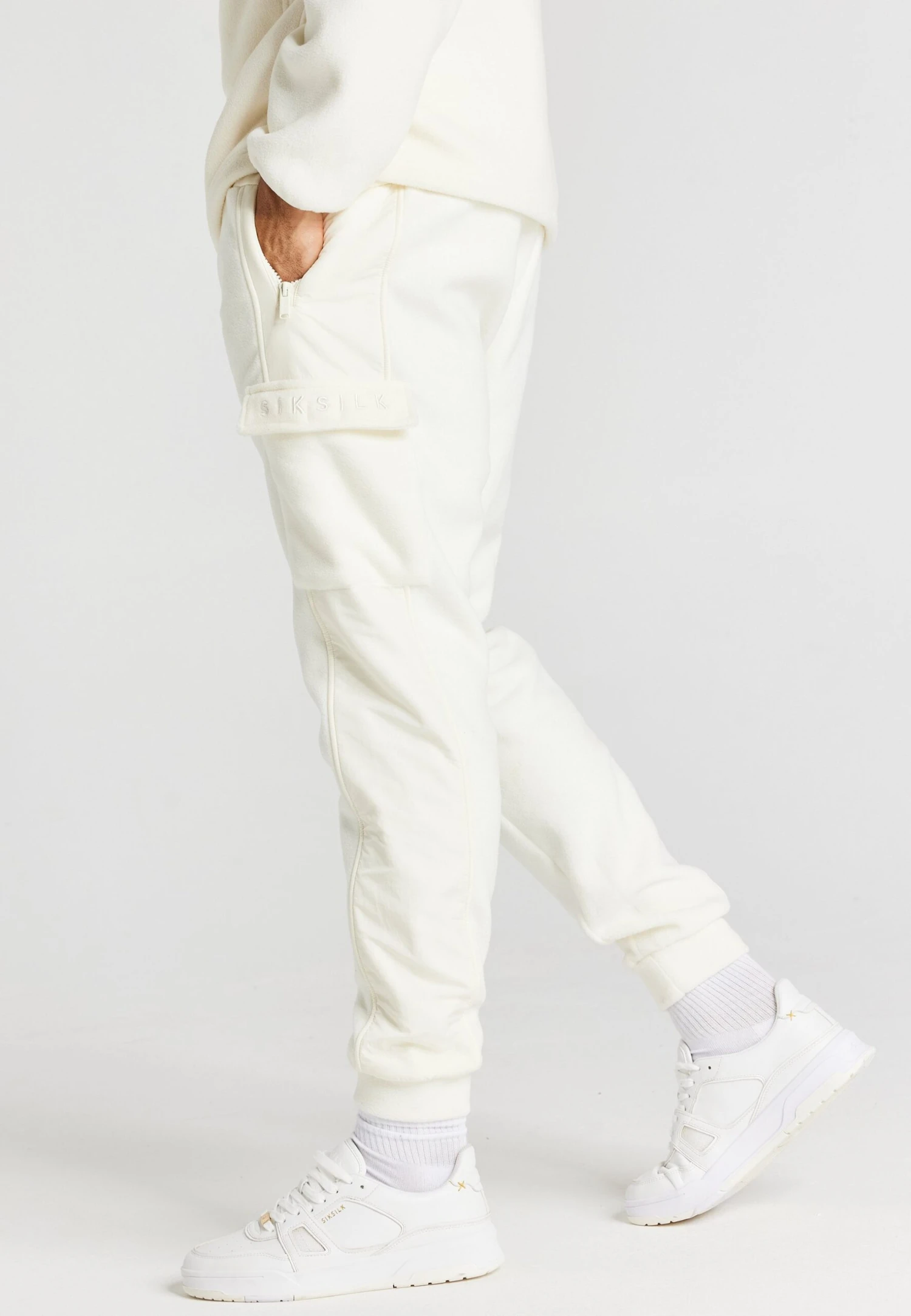 SikSilk RelaxedPantaloni CargoEcru Uomo Pantaloni SIF22E0AX-A11 4 SikSilk RelaxedPantaloni CargoEcru Uomo Pantaloni SIF22E0AX-A11 - immagine 4