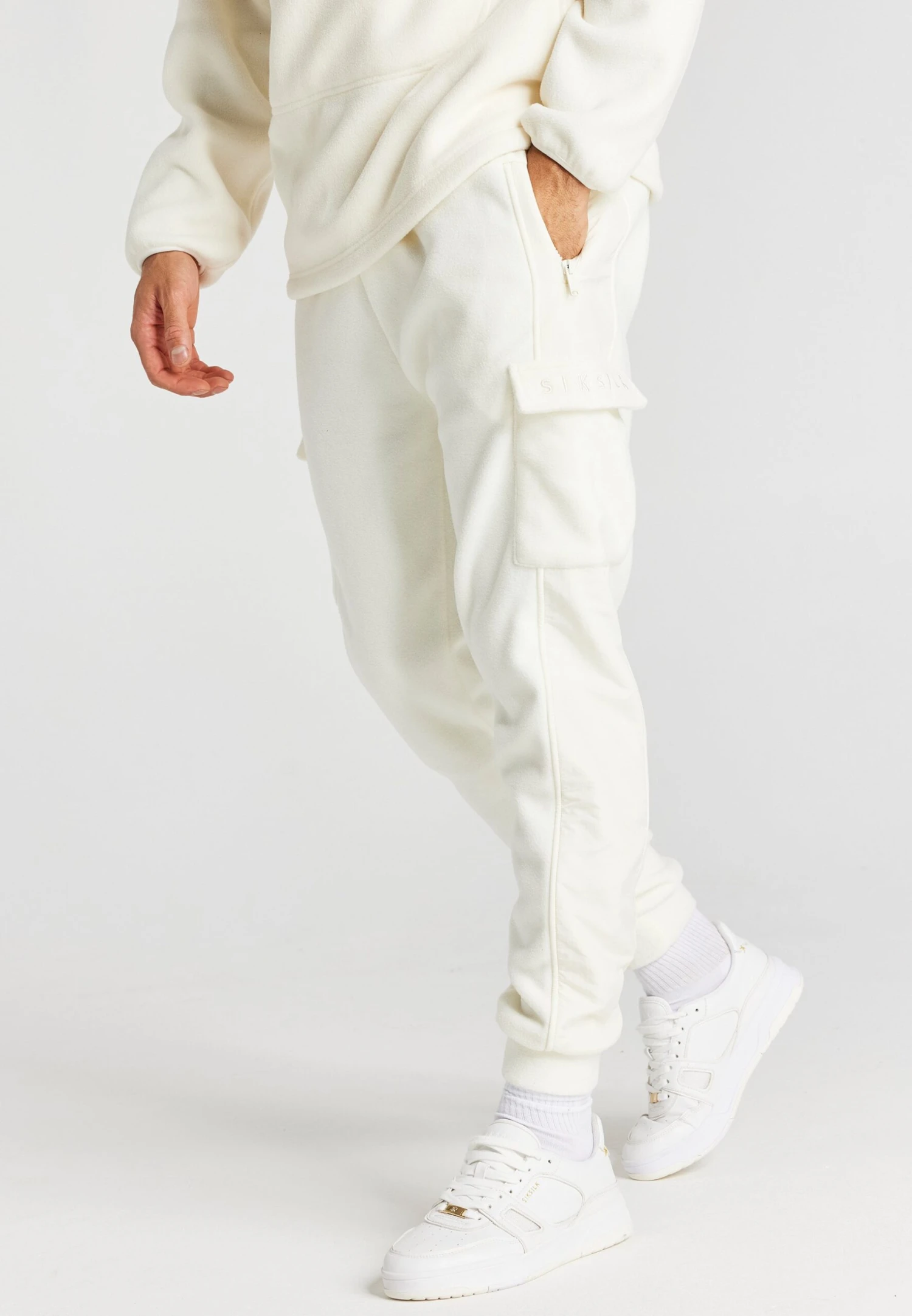 SikSilk RelaxedPantaloni CargoEcru Uomo Pantaloni SIF22E0AX-A11 1 SikSilk RelaxedPantaloni CargoEcru Uomo Pantaloni SIF22E0AX-A11