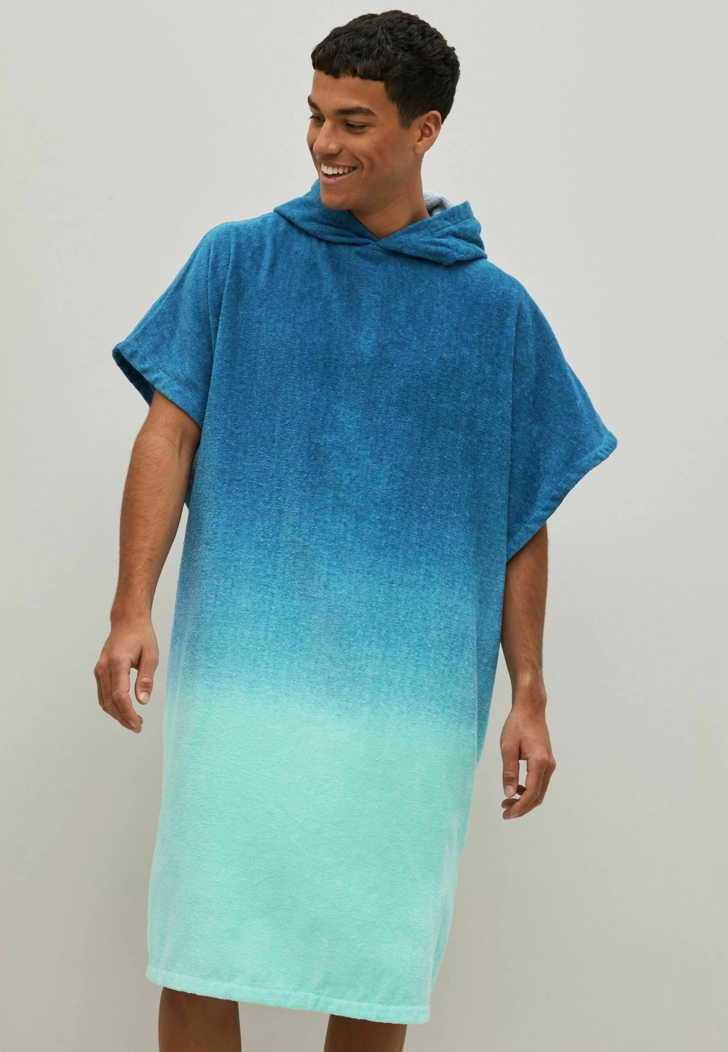 Next Towel Swim Poncho - Accappatoio - Blue Ombre 1 Next Towel Swim Poncho - Accappatoio - Blue Ombre