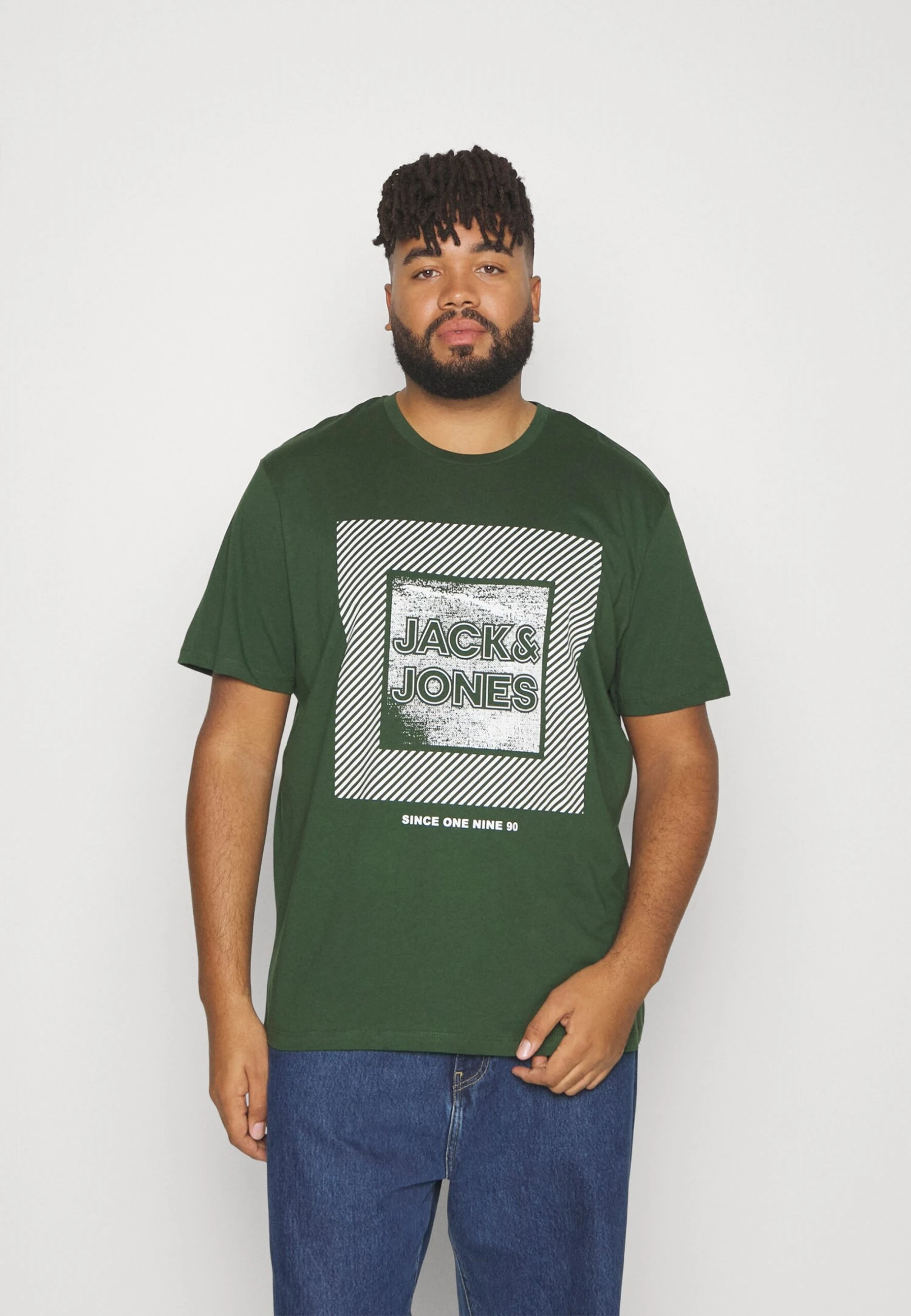 Jack & Jones Jjstein Tee Crew Neck T-Shirt Con StampaMountain View Uomo T-shirt E Polo JA222O59K-M11 1 Jack & Jones Jjstein Tee Crew Neck T-Shirt Con StampaMountain View Uomo T-shirt E Polo JA222O59K-M11