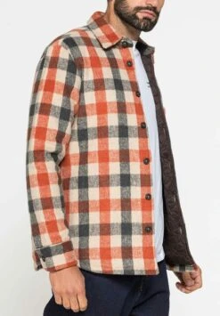 Fantasia A Quadri - Camicia - Arancione Beige Grigio 5 Fantasia A Quadri - Camicia - Arancione Beige Grigio -Vendite Boss f60fb4cfca624113b59d2c3dd92b0f21