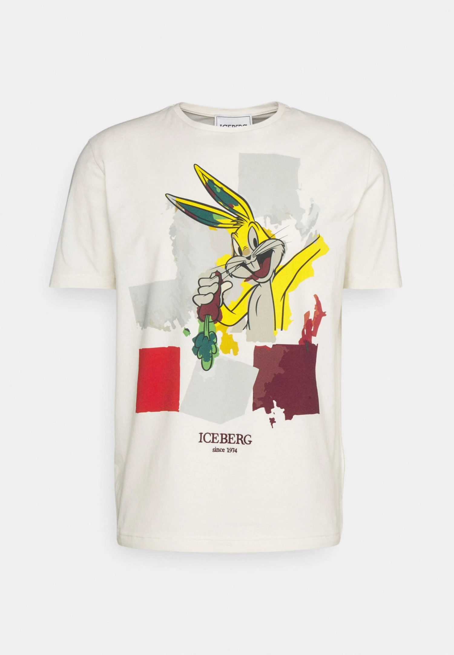 Iceberg T-Shirt Con Stampa - Avorio 4 Iceberg T-Shirt Con Stampa - Avorio - immagine 4
