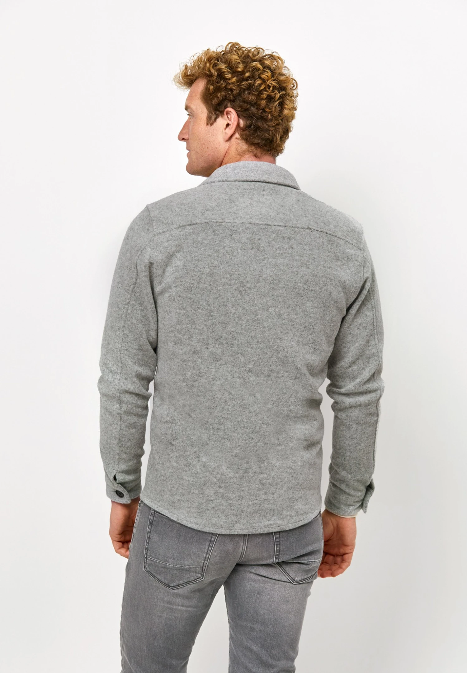 Profuomo SolidCamiciaLight Grey Uomo Camicie PRI22D06O-C11 3 Profuomo SolidCamiciaLight Grey Uomo Camicie PRI22D06O-C11 - immagine 3