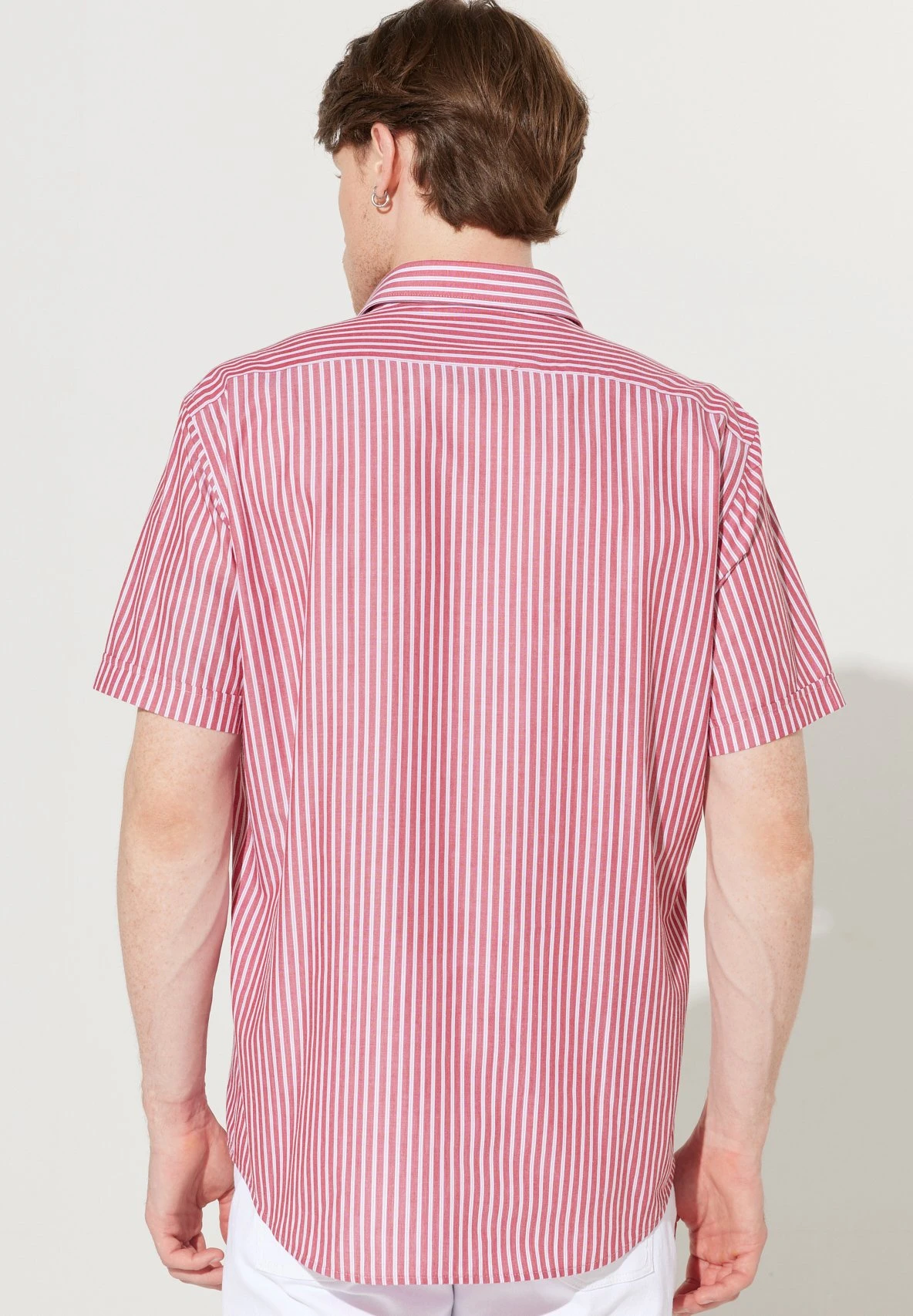 Comfort Fit Painted YarnCamiciaBurgundy/White Uomo Camicie A7T22D09M-G11 3 Comfort Fit Painted YarnCamiciaBurgundy/White Uomo Camicie A7T22D09M-G11 - immagine 3